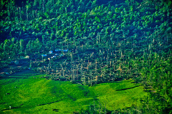 42811 Tornado Damage, Sunnyside & Lamar County