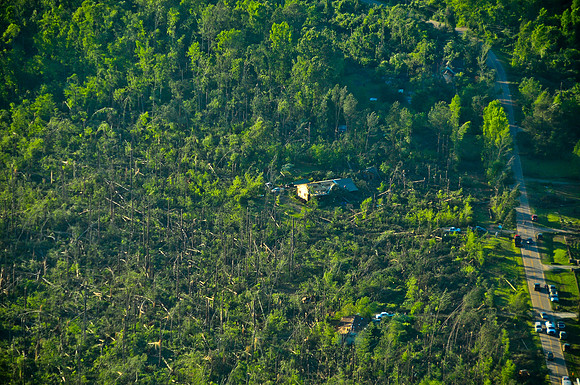 42811 Tornado Damage, Sunnyside & Lamar County