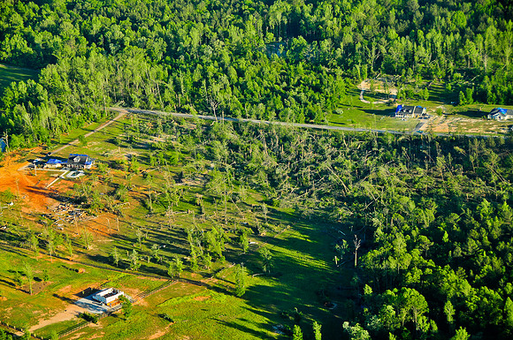 42811 Tornado Damage, Sunnyside & Lamar County