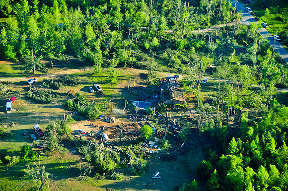 42811 Tornado Damage, Sunnyside & Lamar County