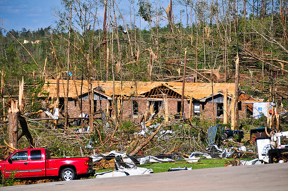 42811 Tornado Damage, Sunnyside & Lamar County