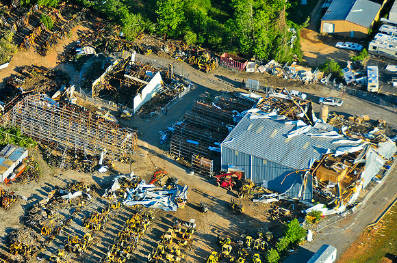 42811 Tornado Damage, Sunnyside & Lamar County