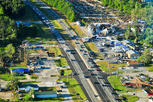 42811 Tornado Damage, Sunnyside & Lamar County