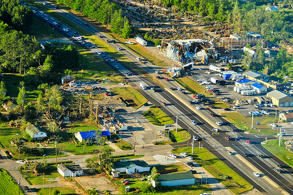 42811 Tornado Damage, Sunnyside & Lamar County