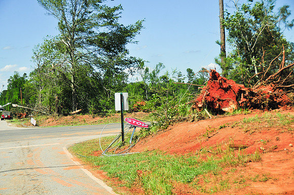 42811 Tornado Damage, Sunnyside & Lamar County