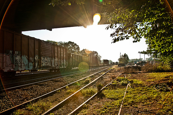 6th St Bridge & Train 081511