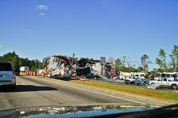 42811 Tornado Damage, Sunnyside & Lamar County