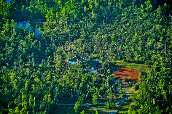 42811 Tornado Damage, Sunnyside & Lamar County
