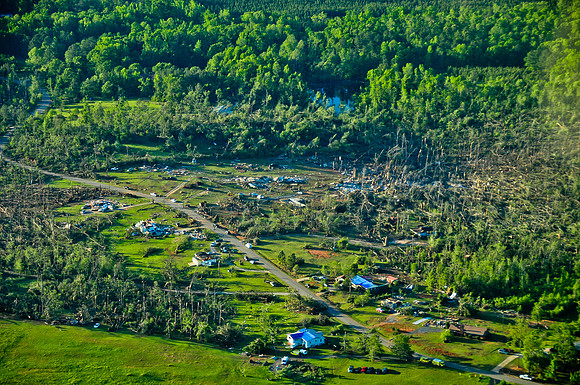 42811 Tornado Damage, Sunnyside & Lamar County