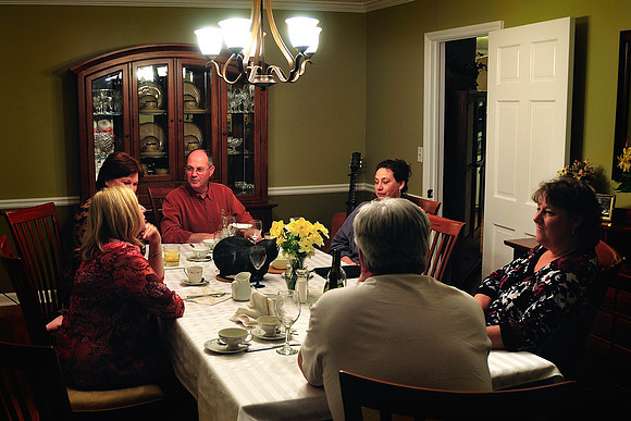 The Reid's English Dinner