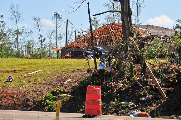 42811 Tornado Damage, Sunnyside & Lamar County