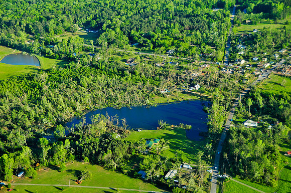 42811 Tornado Damage, Sunnyside & Lamar County