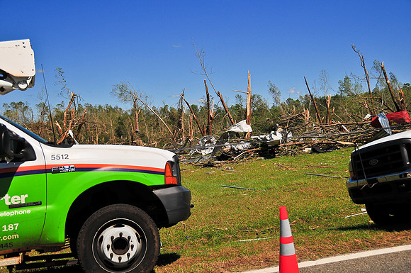 42811 Tornado Damage, Sunnyside & Lamar County