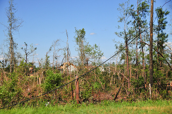 42811 Tornado Damage, Sunnyside & Lamar County