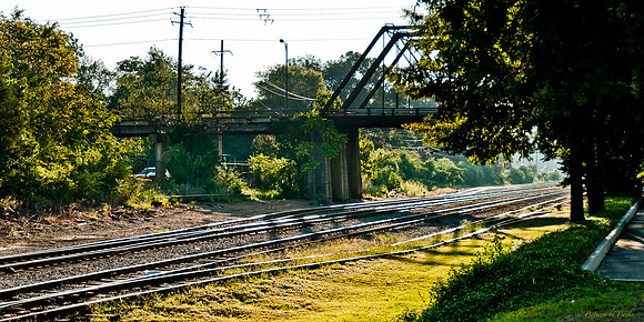6th St Bridge & Train 081511