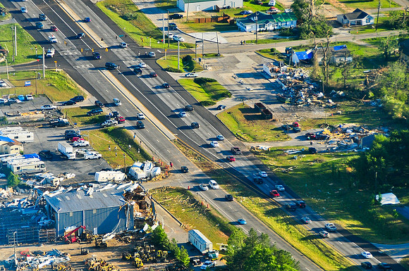 42811 Tornado Damage, Sunnyside & Lamar County