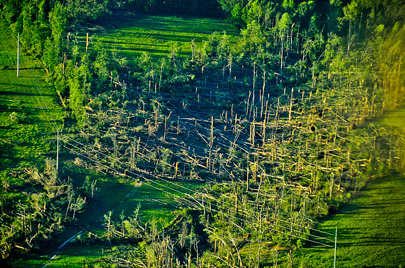 42811 Tornado Damage, Sunnyside & Lamar County