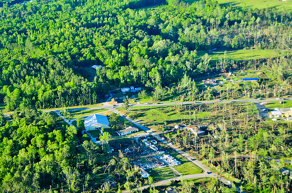 42811 Tornado Damage, Sunnyside & Lamar County