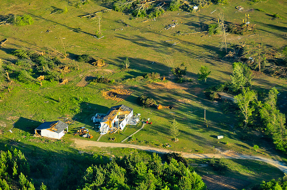 42811 Tornado Damage, Sunnyside & Lamar County