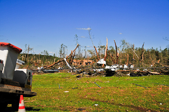 42811 Tornado Damage, Sunnyside & Lamar County