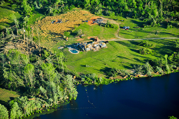 42811 Tornado Damage, Sunnyside & Lamar County