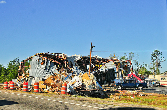 42811 Tornado Damage, Sunnyside & Lamar County