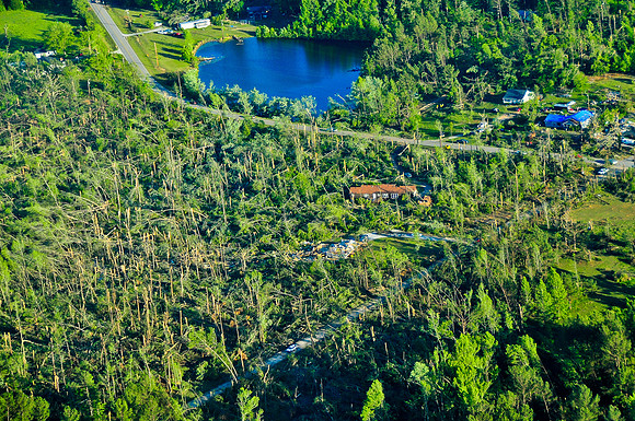 42811 Tornado Damage, Sunnyside & Lamar County