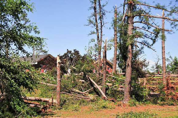 42811 Tornado Damage, Sunnyside & Lamar County