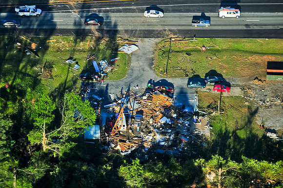 42811 Tornado Damage, Sunnyside & Lamar County