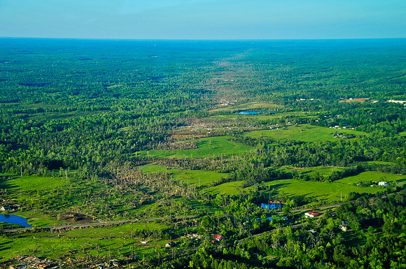 42811 Tornado Damage, Sunnyside & Lamar County