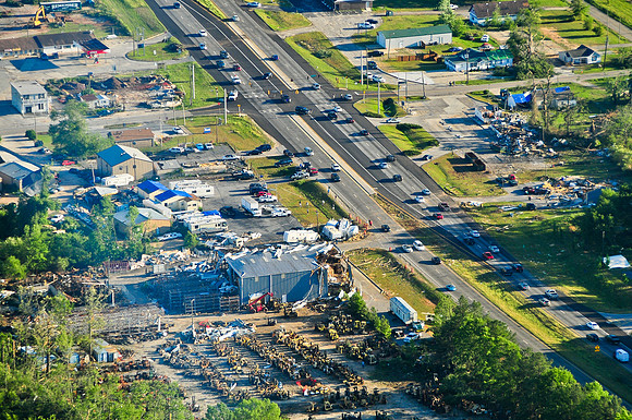 42811 Tornado Damage, Sunnyside & Lamar County
