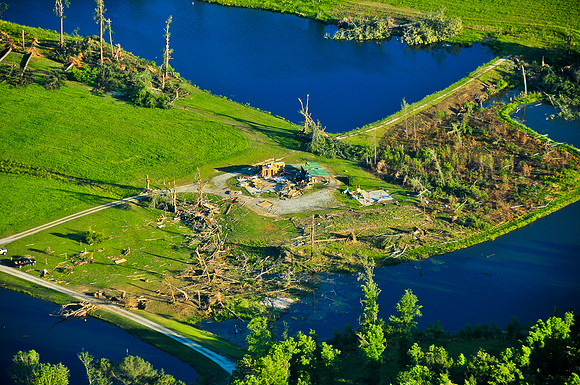 42811 Tornado Damage, Sunnyside & Lamar County