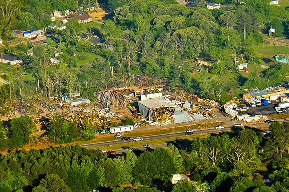 42811 Tornado Damage, Sunnyside & Lamar County