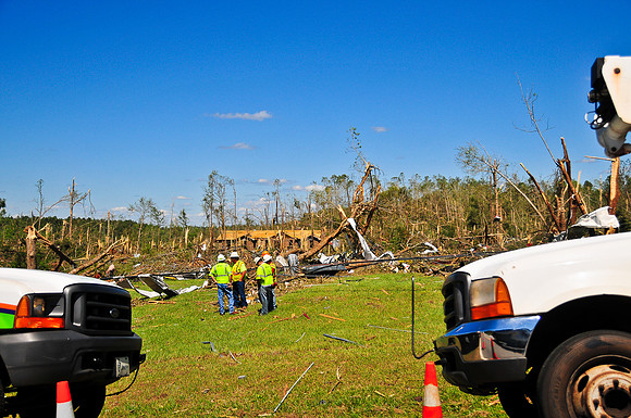 42811 Tornado Damage, Sunnyside & Lamar County