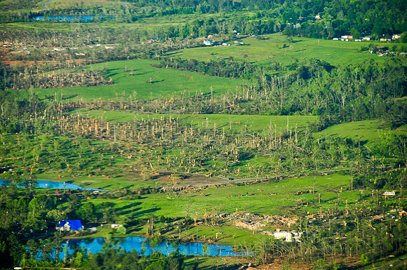 42811 Tornado Damage, Sunnyside & Lamar County