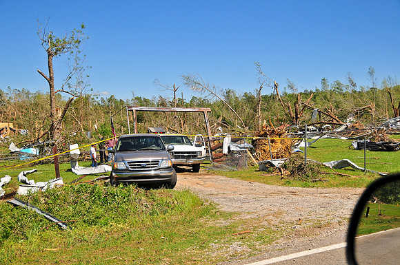 42811 Tornado Damage, Sunnyside & Lamar County