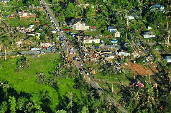 42811 Tornado Damage, Sunnyside & Lamar County