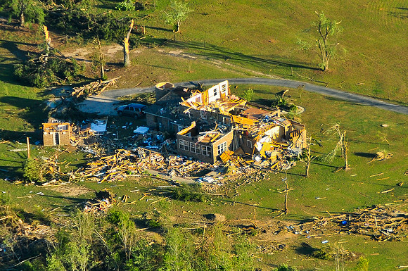 42811 Tornado Damage, Sunnyside & Lamar County