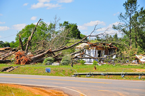42811 Tornado Damage, Sunnyside & Lamar County