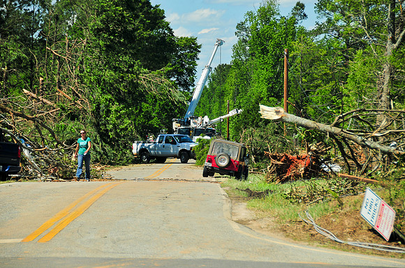 42811 Tornado Damage, Sunnyside & Lamar County