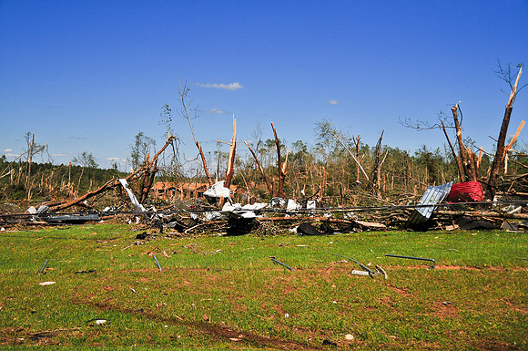 42811 Tornado Damage, Sunnyside & Lamar County