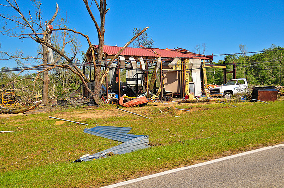 42811 Tornado Damage, Sunnyside & Lamar County