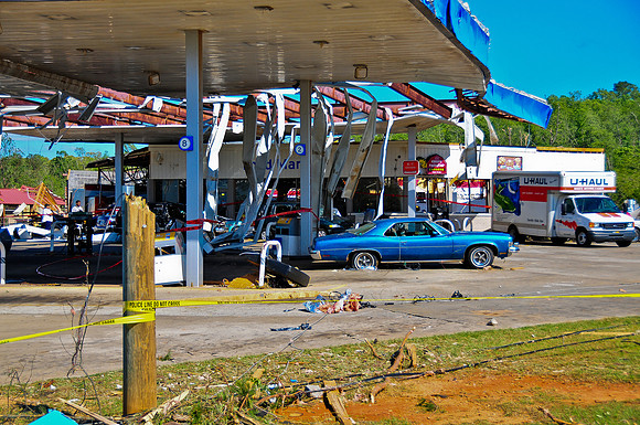 42811 Tornado Damage, Sunnyside & Lamar County