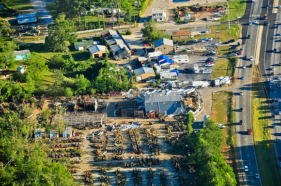 42811 Tornado Damage, Sunnyside & Lamar County