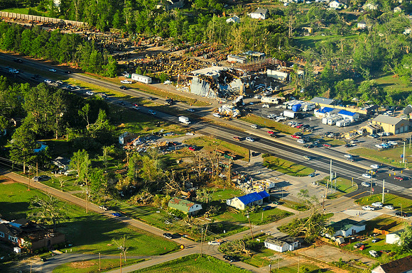 42811 Tornado Damage, Sunnyside & Lamar County