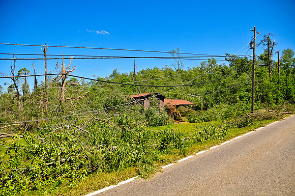 42811 Tornado Damage, Sunnyside & Lamar County