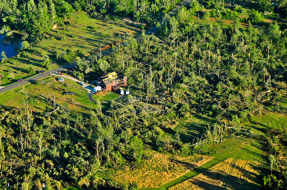 42811 Tornado Damage, Sunnyside & Lamar County