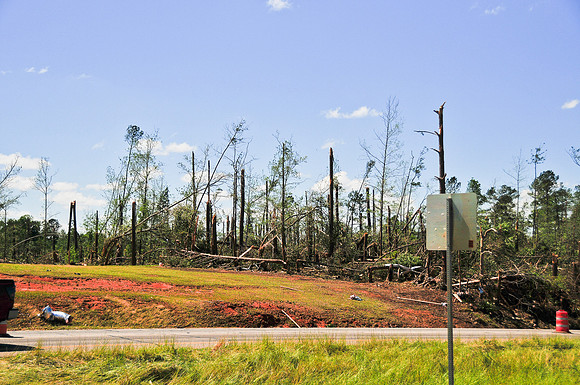 42811 Tornado Damage, Sunnyside & Lamar County